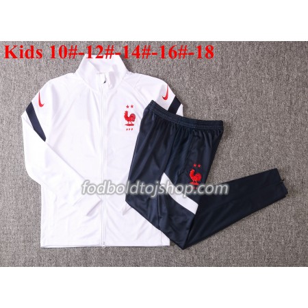 Frankrig 2020-2021 Børn Træningsjakke Dragt M002